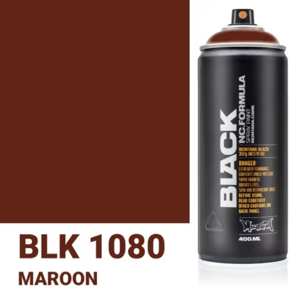 Σπρέι Graffiti Montana Black Cans 400 BLK 1080 Maroon