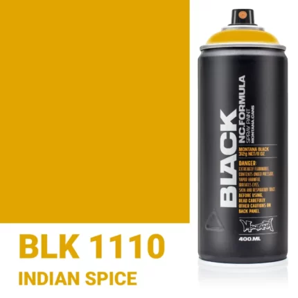 Σπρέι Graffiti Montana Black Cans 400 BLK 1110 Indian Spice