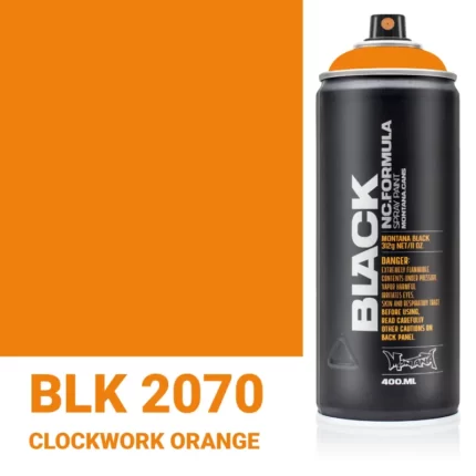 Σπρέι Graffiti Montana Black Cans 400 BLK 2070 Clockwork Orange