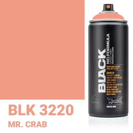 Σπρέι Graffiti Montana Black Cans 400 BLK 3220 Mr. Crab