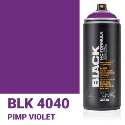 Σπρέι Graffiti Montana Black Cans 400 BLK 4040 Pimp Violet