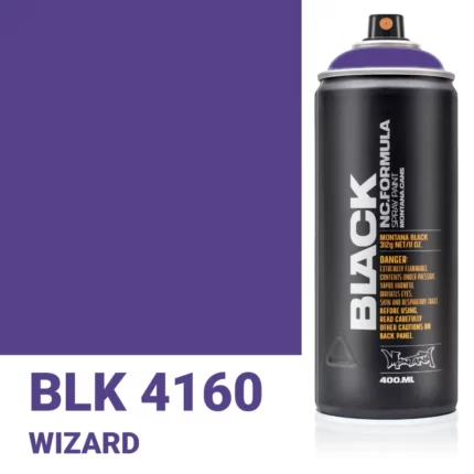 Σπρέι Graffiti Montana Black Cans 400 BLK 4160 Wizard