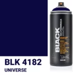Σπρέι Graffiti Montana Black Cans 400 BLK 4182 Universe