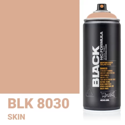 Σπρέι Graffiti Montana Black Cans 400 BLK 8030 Skin