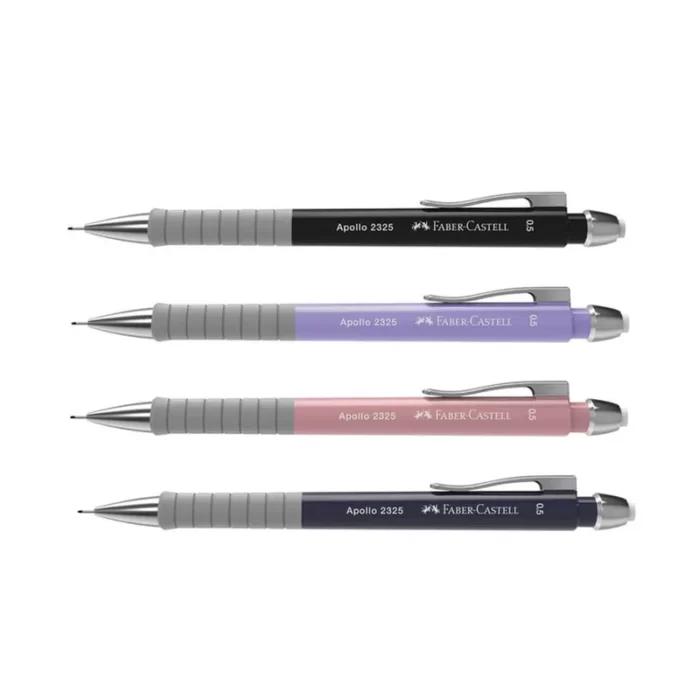 Μηχανικό Μολύβι Faber-Castell Apollo (με γόμα-κατάλληλο για σχέδιο) 0.5mm