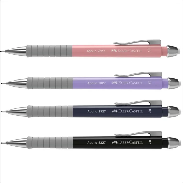 Μηχανικό Μολύβι Faber-Castell Apollo (με γόμα-κατάλληλο για σχέδιο) 0,7mm