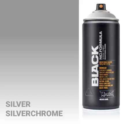 Σπρέι Graffiti Montana Black Cans 400 Silverchrome