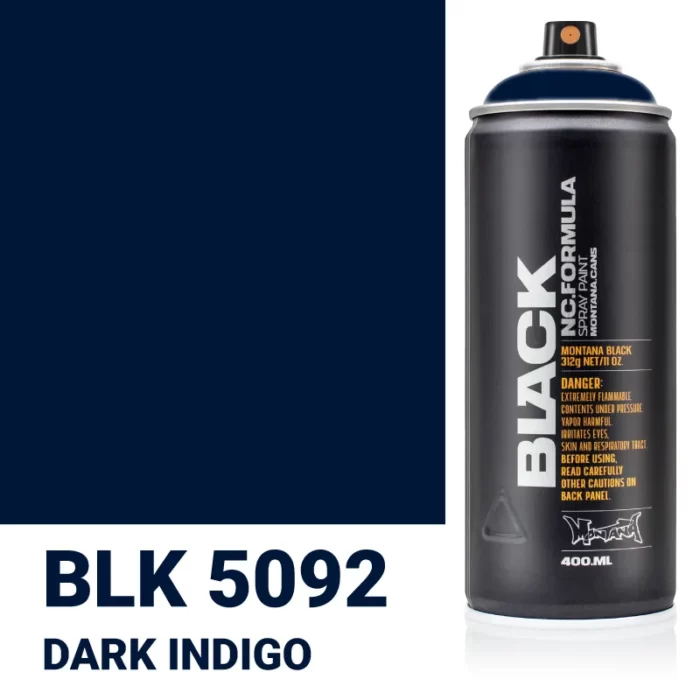 Σπρέι Graffiti Montana Black Cans 400 BLK 5092 Dark Indigo