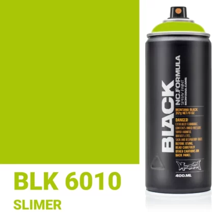 Σπρέι Graffiti Montana Black Cans 400 BLK 6010 Slimer
