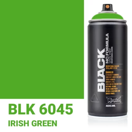 Σπρέι Graffiti Montana Black Cans 400 BLK 6045 Irish Green