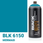 Σπρέι Graffiti Montana Black Cans 400 BLK 6150 Mermaid