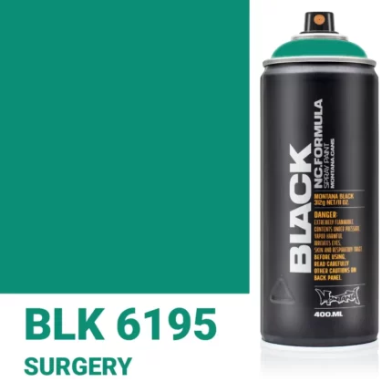 Σπρέι Graffiti Montana Black Cans 400 BLK 6195 Surgery