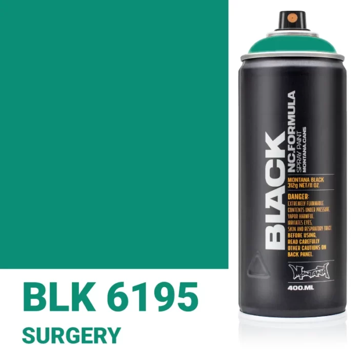 Σπρέι Graffiti Montana Black Cans 400 BLK 6195 Surgery