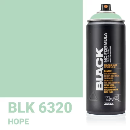 Σπρέι Graffiti Montana Black Cans 400 BLK 6320 Hope