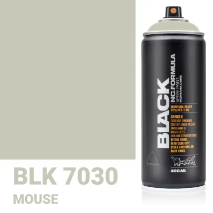 Σπρέι Graffiti Montana Black Cans 400 BLK 7030 Mouse
