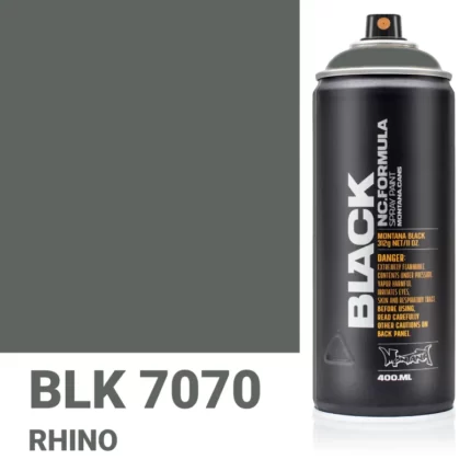 Σπρέι Graffiti Montana Black Cans 400 BLK 7070 Rhino