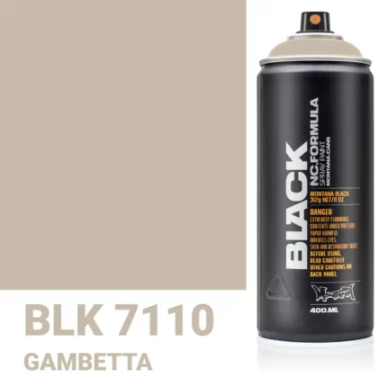 Σπρέι Graffiti Montana Black Cans 400 BLK 7110 Gambetta