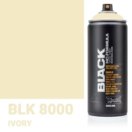 Σπρέι Graffiti Montana Black Cans 400 BLK 8000 Ivory