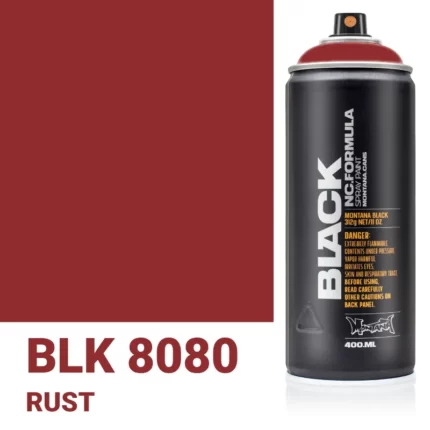 Σπρέι Graffiti Montana Black Cans 400 BLK 8080 Rust