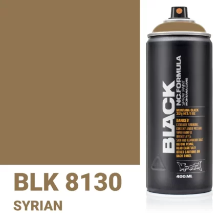 Σπρέι Graffiti Montana Black Cans 400 BLK 8130 Syrian