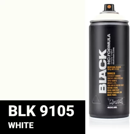 Σπρέι Graffiti Montana Black Cans 400 BLK 9105 White