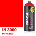 Σπρέι Graffiti Montana Black Cans 400 BLK IN 3000 Infra Red