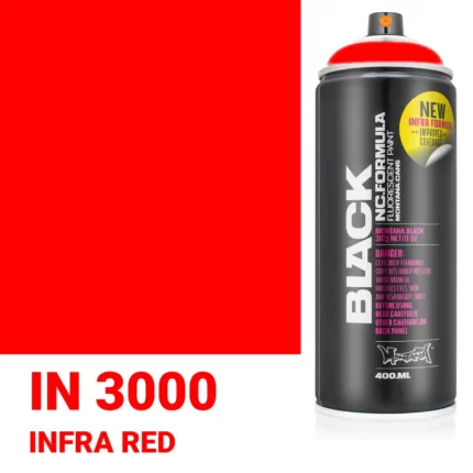 Σπρέι Graffiti Montana Black Cans 400 BLK IN 3000 Infra Red