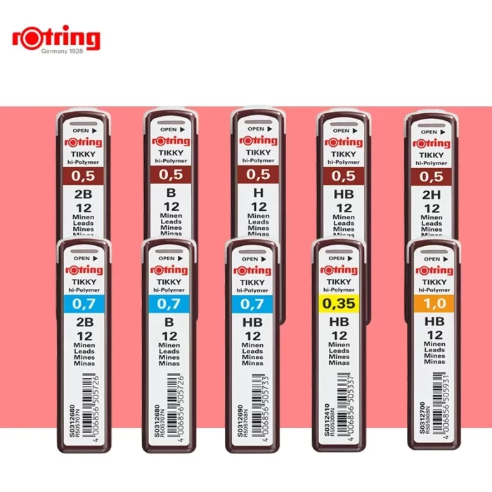 Μύτες μηχανικού μολυβιού Rotring Tikky -0.35-0.5-0.7-1.00mm