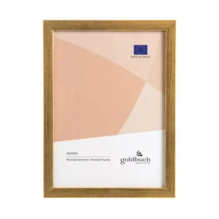 Κορνίζα Ξύλινη 20x30 Gold Skandi
