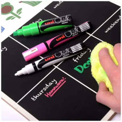 Μαρκαδόρος Υγρής Κιμωλίας Uni Chalk Marker