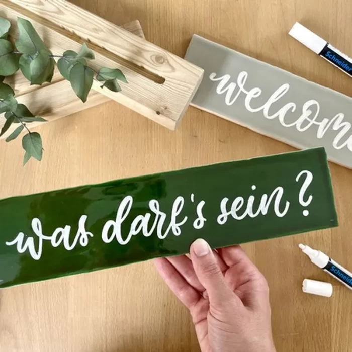 Μαρκαδόρος Υγρής Κιμωλίας Schneider Deco Marker Maxx 260 White
