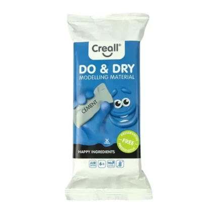 Πηλός Do & Dry 500gr Creall Γκρι (Cement)