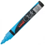 Μαρκαδόρος Υγρής Κιμωλίας Uni Chalk Marker Light Blue