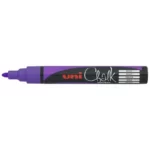 Μαρκαδόρος Υγρής Κιμωλίας Uni Chalk Marker Violet