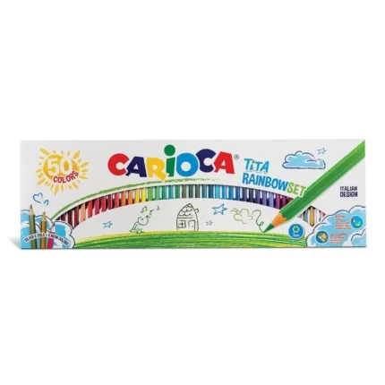 Ξυλομπογιές Carioca Tita Σετ 50χρωμ.