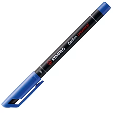Μαρκαδόρος Stabilo OHPEN Universal F Μπλε Ανεξίτηλος