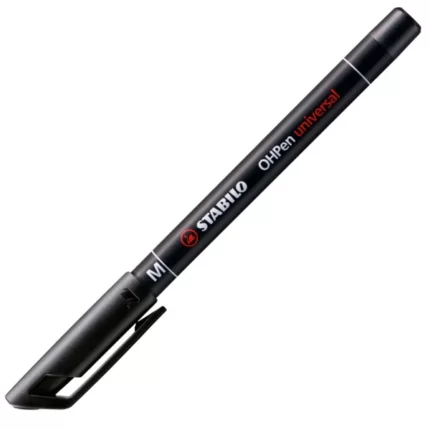 Μαρκαδόρος Stabilo OHPEN Universal M Μαύρος Ανεξίτηλος