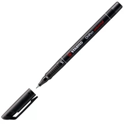 Μαρκαδόρος Stabilo OHPEN Universal S Μαύρος Ανεξίτηλος