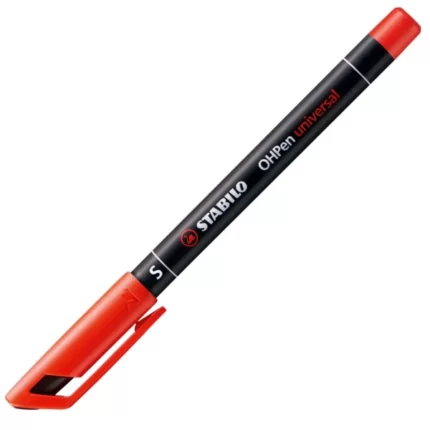 Μαρκαδόρος Stabilo OHPEN Universal S Κόκκινος Ανεξίτηλος