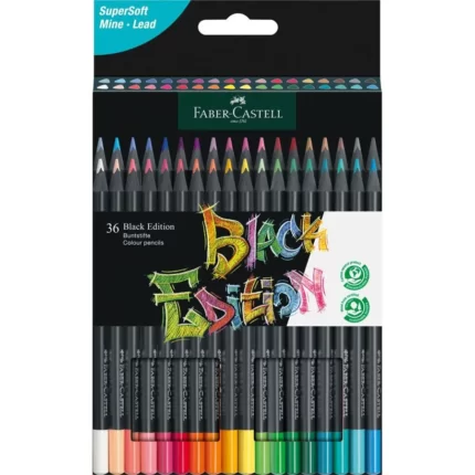 Σετ Ξυλομπογιές Faber-Castell Black Edition