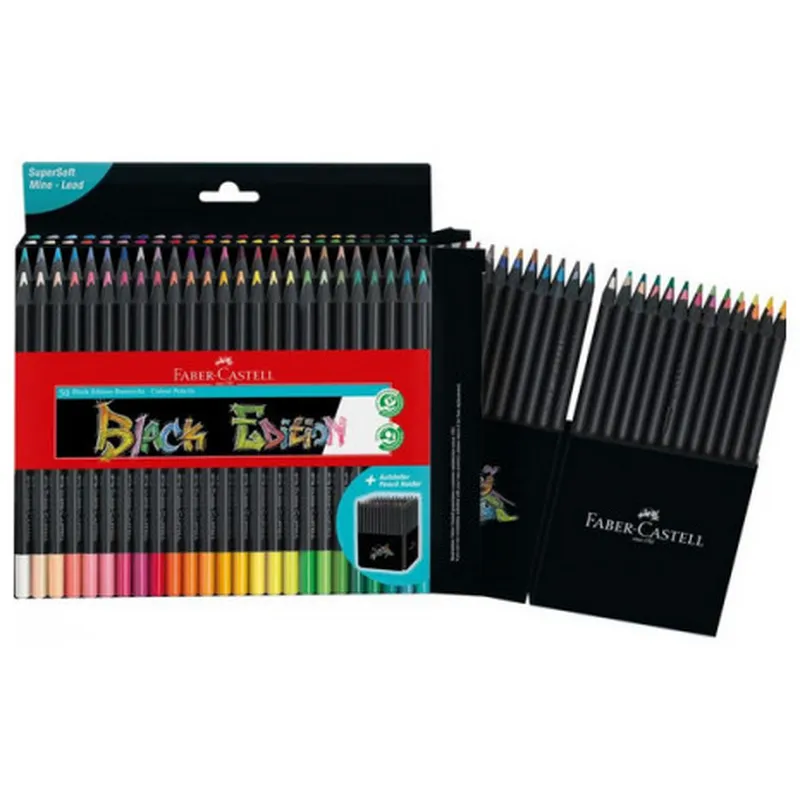 Σετ Ξυλομπογιές Faber-Castell Black Edition