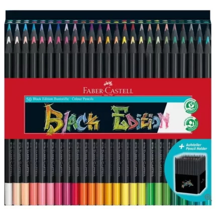 Σετ Ξυλομπογιές Faber-Castell Black Edition