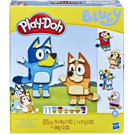 Σετ παιχνιδιού Play-Doh Creative Bluey Make And Mash Costumes (Hasbro)