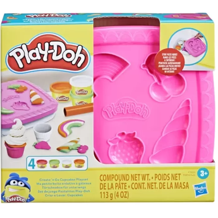 Σετ παιχνιδιού Play-Doh Create And Go Pets Playsets (Hasbro)