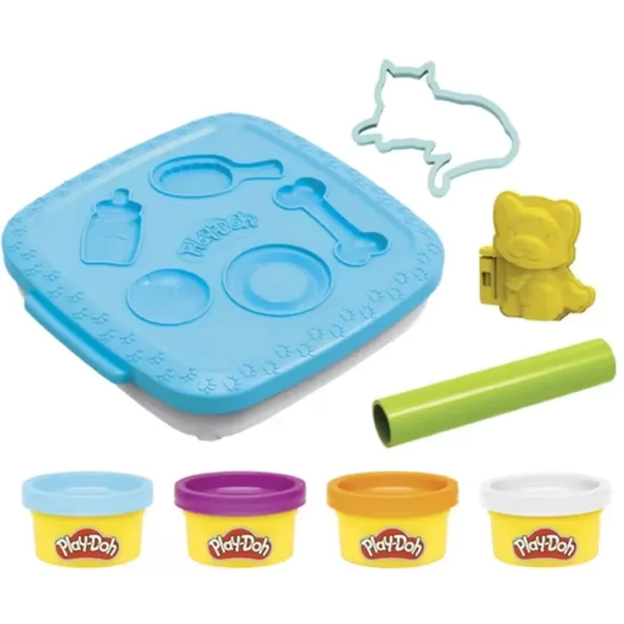 Σετ παιχνιδιού Play-Doh Create And Go Pets Playsets (Hasbro)