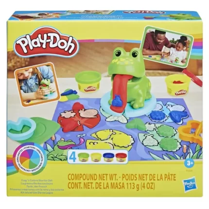 Σετ παιχνιδιού Play-Doh Frog ‘n Colors Starter Set (Hasbro)