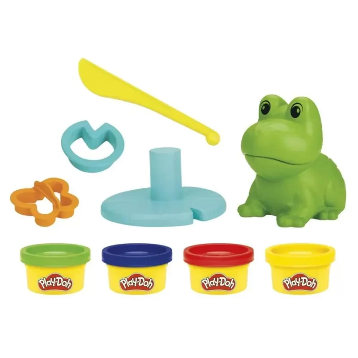 Σετ παιχνιδιού Play-Doh Frog ‘n Colors Starter Set (Hasbro)