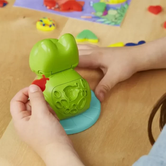 Σετ παιχνιδιού Play-Doh Frog ‘n Colors Starter Set (Hasbro)