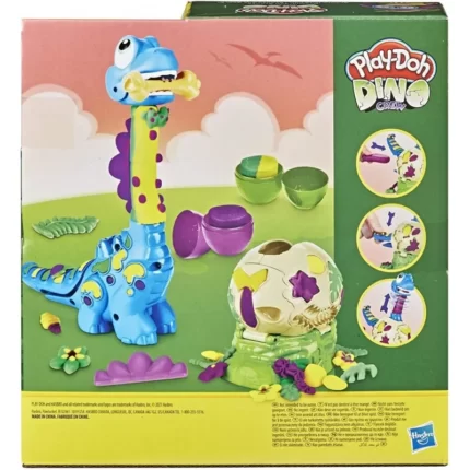 Σετ παιχνιδιού Play-Doh Growin Tall Bronto (Hasbro)