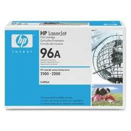 HP LaserJet 96A Original Toner Εκτυπωτή Μαύρο 5000 Σελίδων (C4096A)